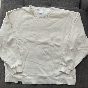 Pure Balanxed Cream Sweatshirt